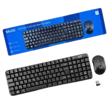 Teclado Básico Slim Preto sem fio  Multilaser